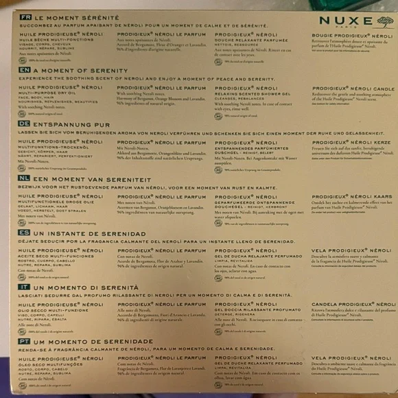 NUXE - Dry Oil Neroli gift set plus second full bottle NWT - Picture 4 of 11